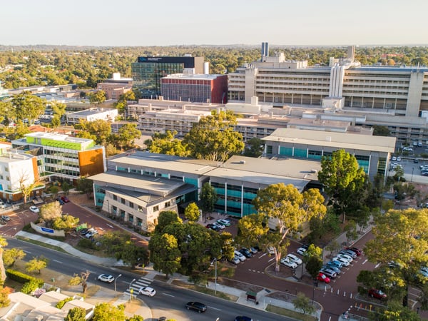 LIT Health Campus aerial photo